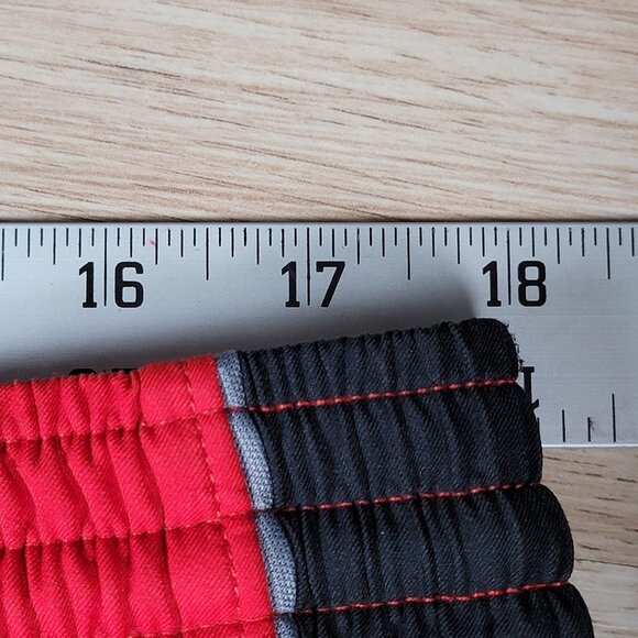 Nike Shorts Mens 3XL Red‎ Black Gray Dri-Fit Athletic Basketball 465093-612 - Picture 9 of 14